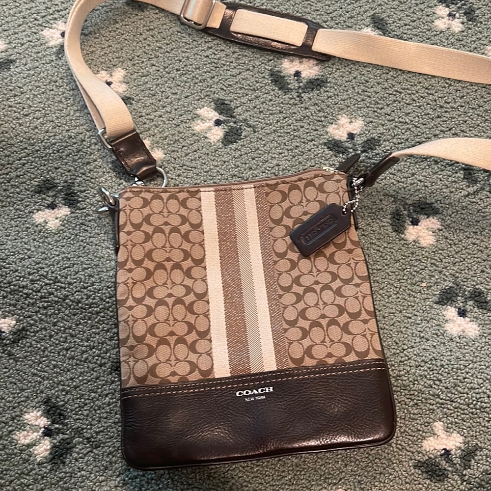 Coach cross body bag